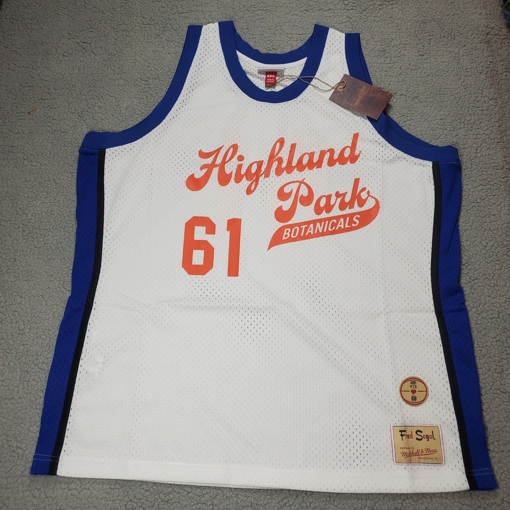 Mitchell & Ness Fred Segal 61 Highland Park Botanicals Basketball Jersey Men 2XL